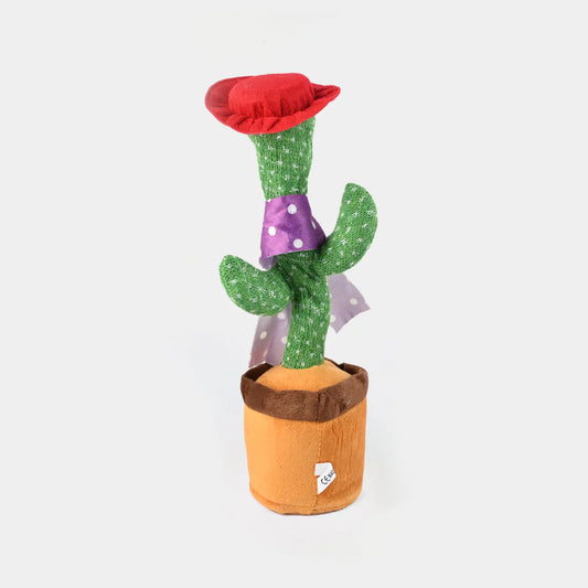 Dancing Talking Cactus Toy (Rechargeable)