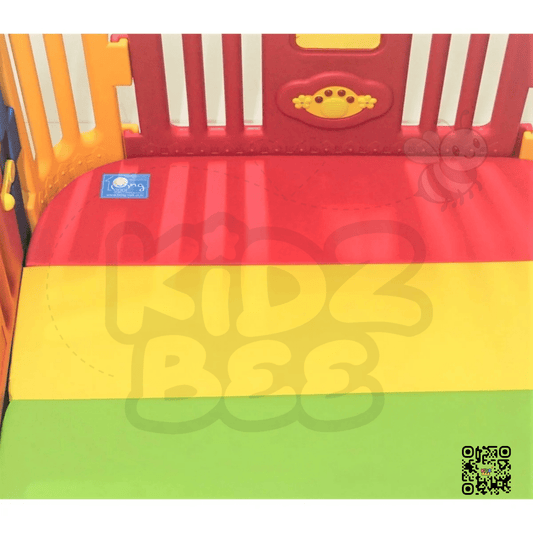 Candy‑Color Mat, Safe & Foldable Baby Play Fence - Kidz bee – Buy Online in Pakistan | Best Price