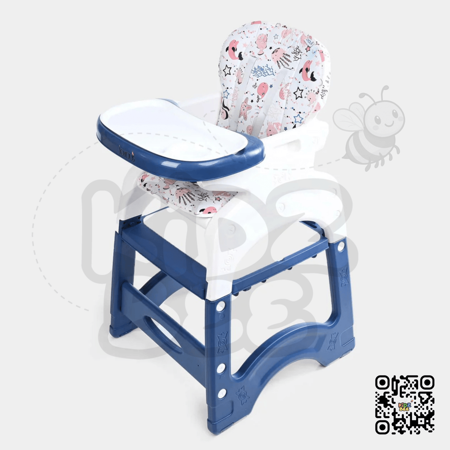 Convertible Feeding Chair with Adjustable Tray - Kidz bee – Buy Online in Pakistan | Best Price