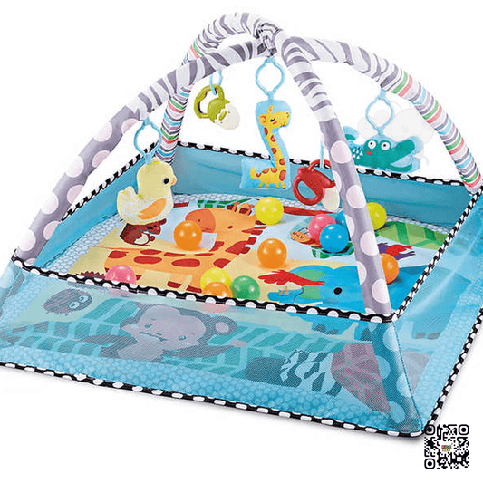 Fisher‑Price 3‑in‑1 Play Gym – Mat, Tummy Time & Piano 99881 - Kidz bee – Buy Online in Pakistan | Best Price