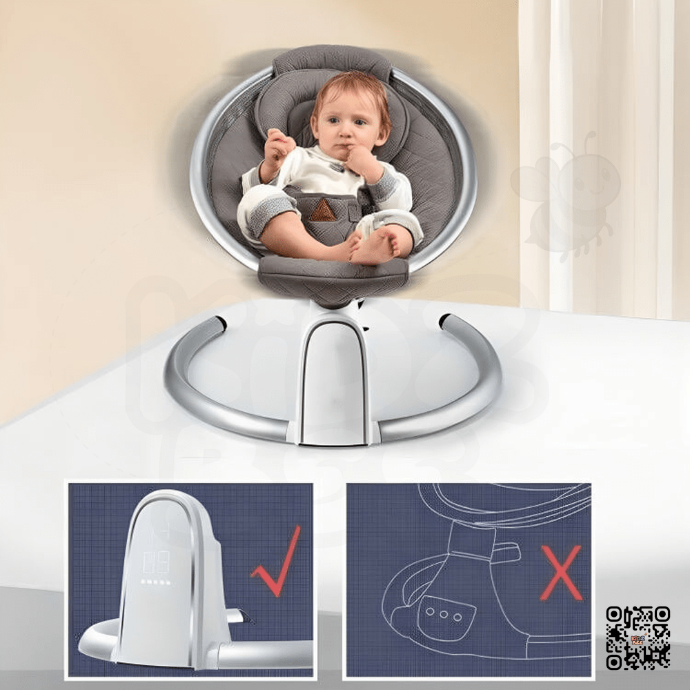 Mastela 3‑in‑1 Deluxe Baby Swing Bassinet – Rocker, Seat & Cradle in One - Kidz bee – Buy Online in Pakistan | Best Price