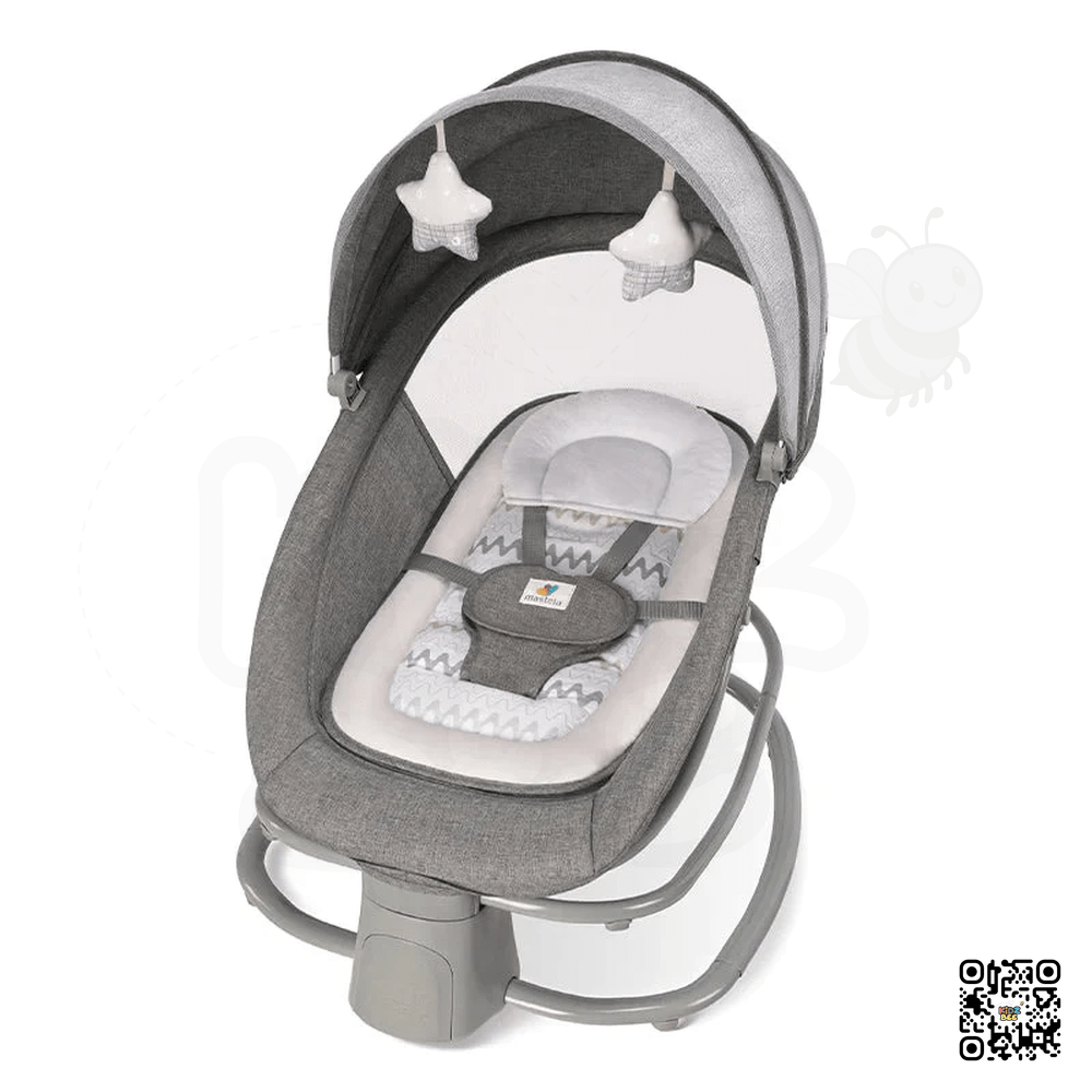 Mastela 4 in 1 Round Shaped Electronic Baby Swing - Kidz bee – Buy Online in Pakistan | Best Price