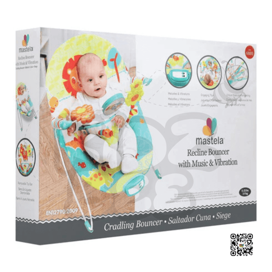 Mastela Recline Baby Bouncer - Kidz bee – Buy Online in Pakistan | Best Price