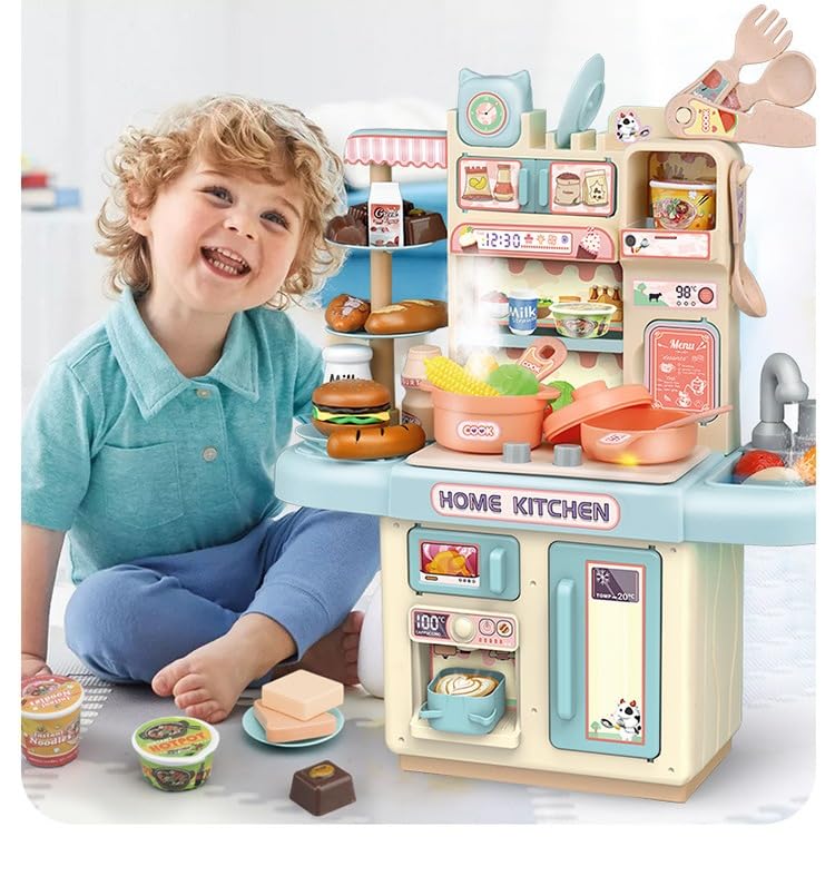Modern Home Kitchen Set Interactive Cooking Play Set for Kids - Kidz bee – Buy Online in Pakistan | Best Price