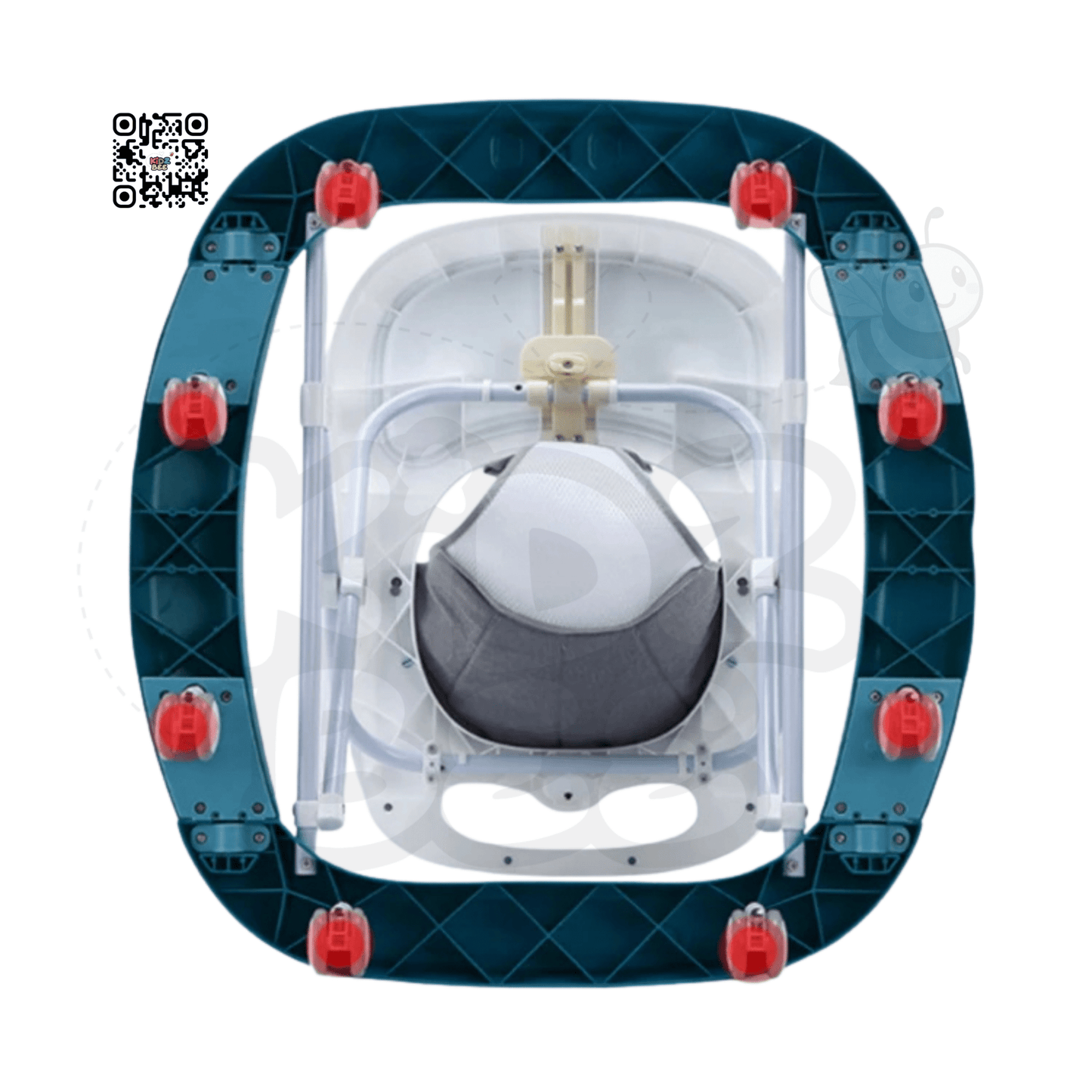 Monkey Themed Baby Walker & Rocker – Music, Canopy Shade & Adjustable Height - Kidz bee – Buy Online in Pakistan | Best Price