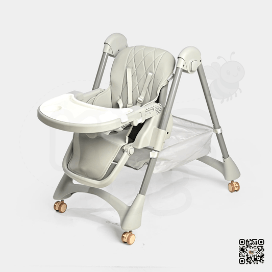 Multifunctional Baby High Chair Grey - Kidz bee – Buy Online in Pakistan | Best Price