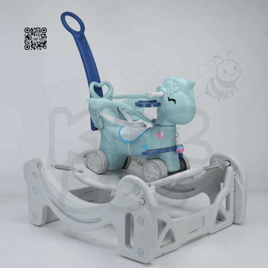 New Rocking Riding Horse Children’s Plastic Rocking Horse - Kidz bee – Buy Online in Pakistan | Best Price