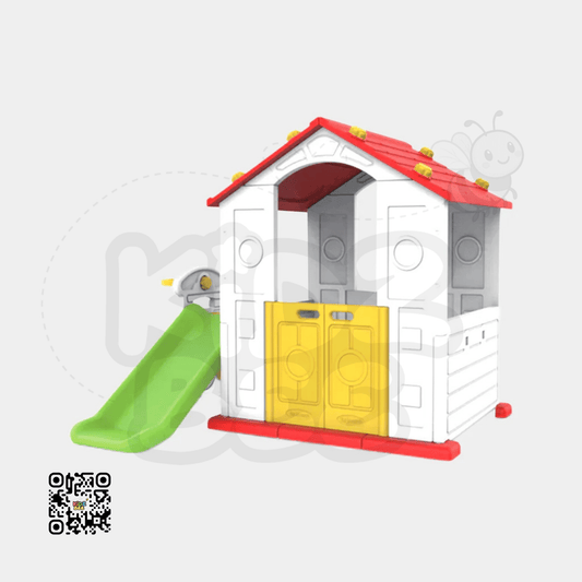 Playhouse Slide & Hoop Combo – Indoor/Outdoor Kids Gym - Kidz bee – Buy Online in Pakistan | Best Price