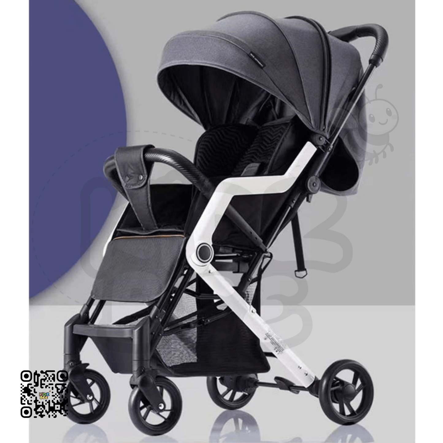 Smart baby Stroller Ultra - Lightweight Foldable - Kidz bee – Buy Online in Pakistan | Best Price