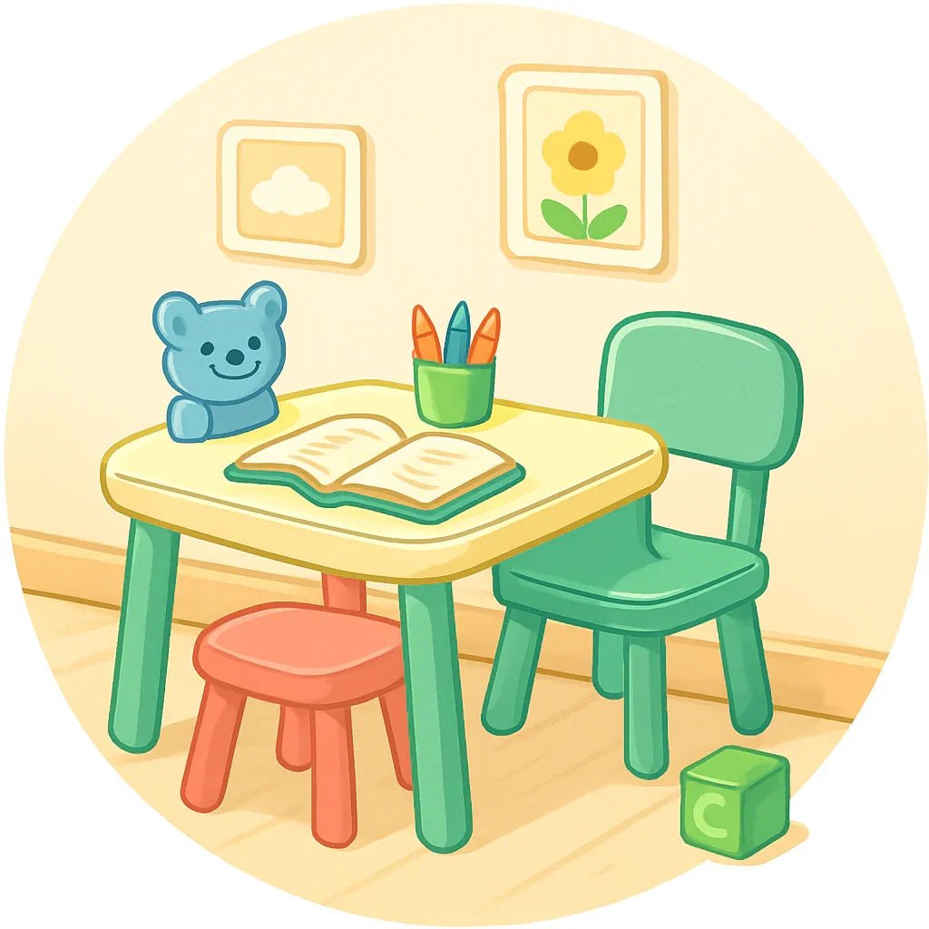 Kids Study Tables & Chairs - Kidz bee