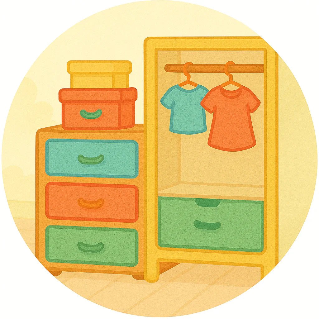 Wardrobes & Drawers - Kidz bee
