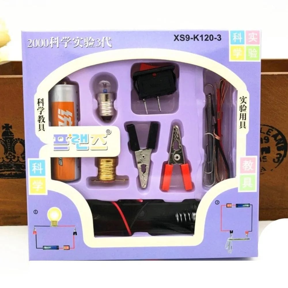 Bulb And Fan Electric Science Experiment Kit for Kids