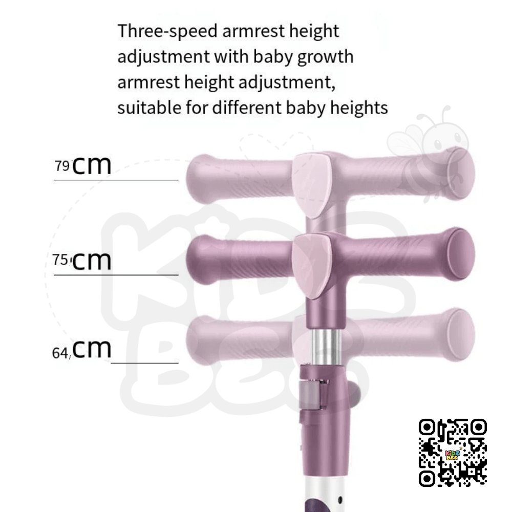 2‑in‑1 Bunny Scooty with Light‑Up LED Wheels - Kidz bee – Buy Online in Pakistan | Best Price
