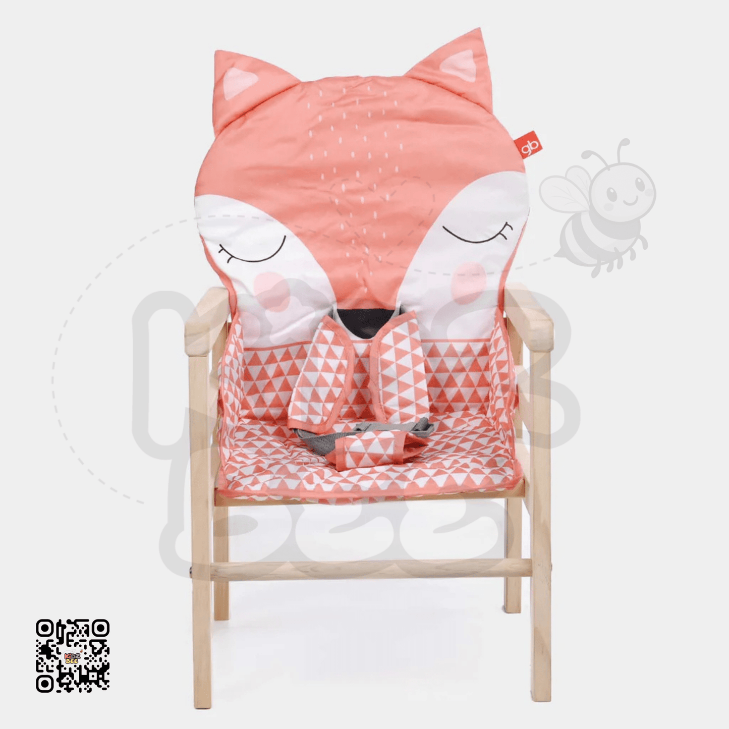 2‑in‑1 Wooden High Chair for baby – Converts to Play Table - Kidz bee – Buy Online in Pakistan | Best Price