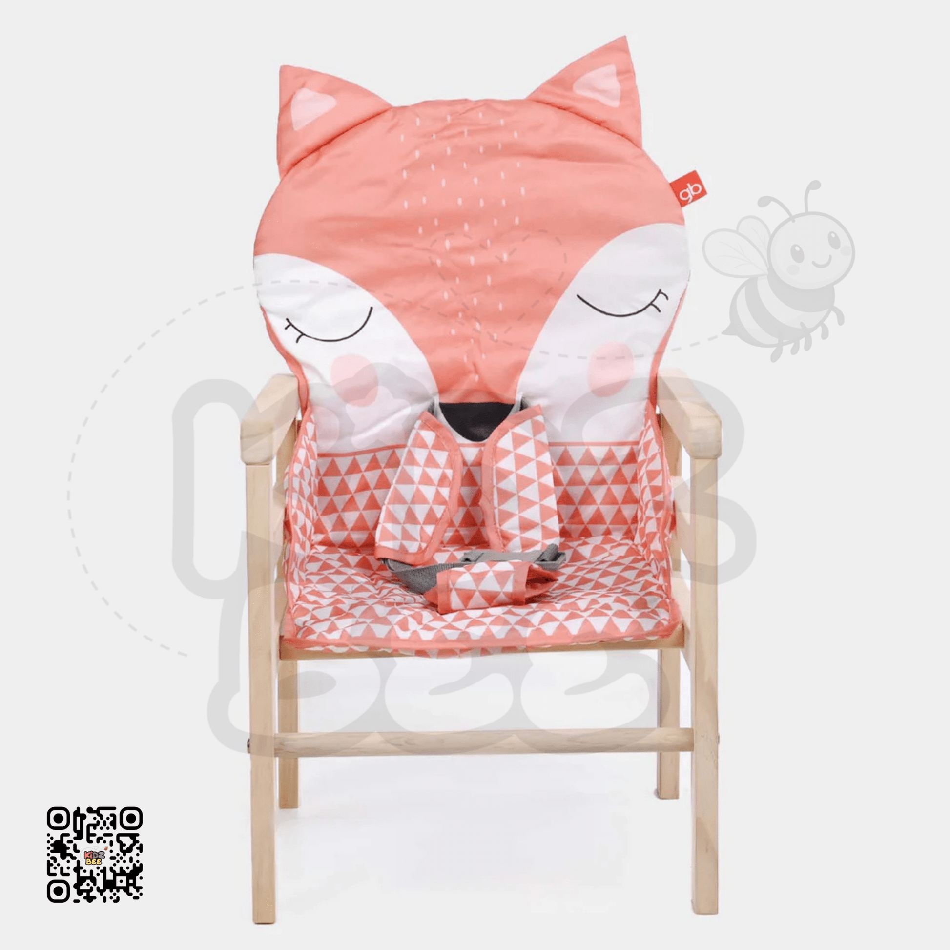 2‑in‑1 Wooden High Chair for baby – Converts to Play Table - Kidz bee – Buy Online in Pakistan | Best Price