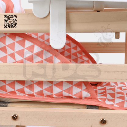 2‑in‑1 Wooden High Chair for baby – Converts to Play Table - Kidz bee – Buy Online in Pakistan | Best Price