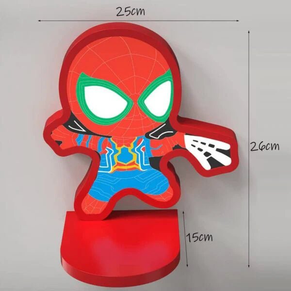 3D Superhero Night Light for Kids Room - Kidz bee – Buy Online in Pakistan | Best Price