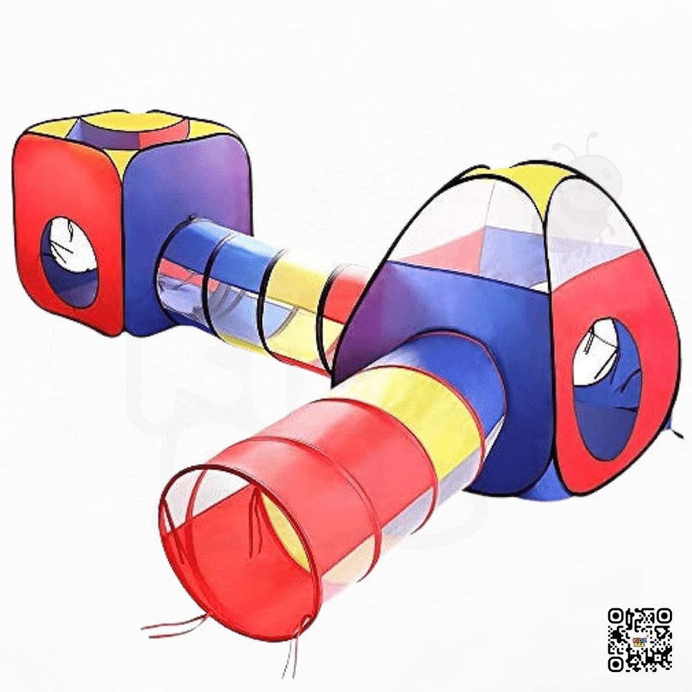 4 - in - 1 Foldable Playhouse with Tunnel for Kids - Kidz bee – Buy Online in Pakistan | Best Price