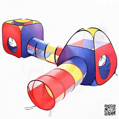 4 - in - 1 Foldable Playhouse with Tunnel for Kids - Kidz bee – Buy Online in Pakistan | Best Price