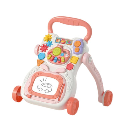 Toddler Push Walker & Writing Board – 3‑in‑1 Learning Trolley