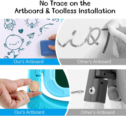 Double-sided Magnetic Drawing Board 2 in 1