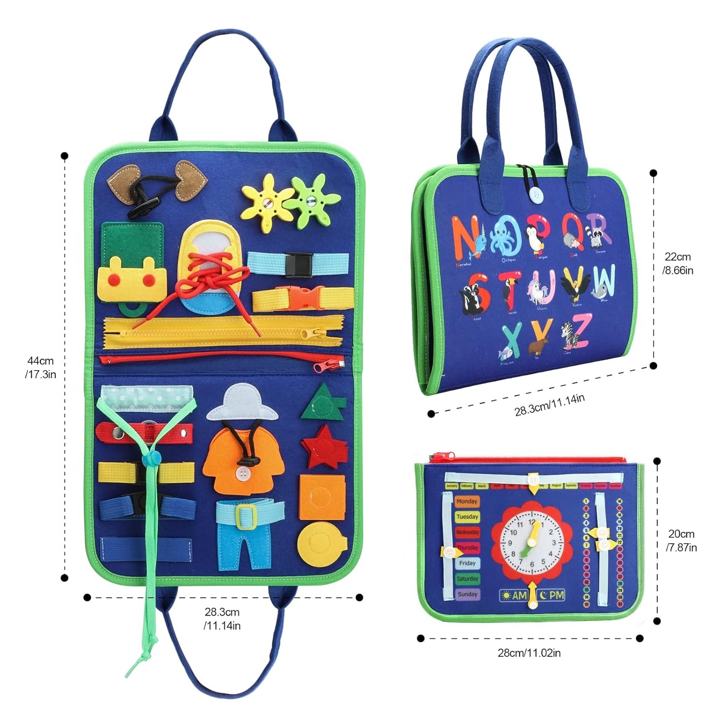 Montessori Toddler Activity Busy Book