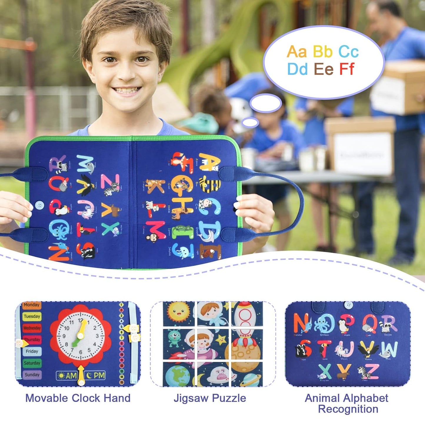 Montessori Toddler Activity Busy Book