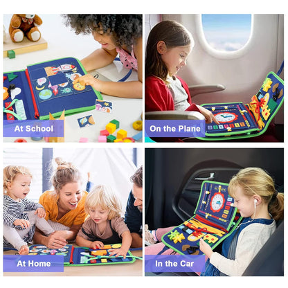 Montessori Toddler Activity Busy Book