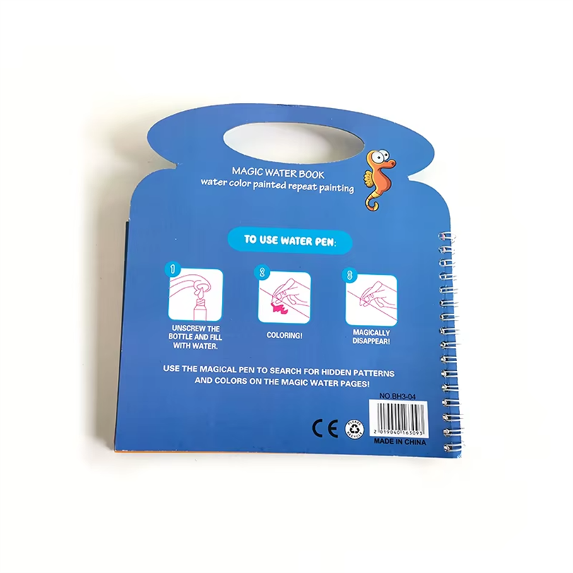 Magic Water Painting Book with Reusable Doodle Pen