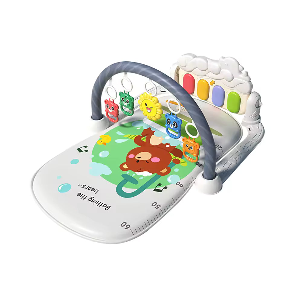 Joyous Baby Gym Puzzle Mat Educational Rack Baby Toys Music Play Mat with Piano JY-13