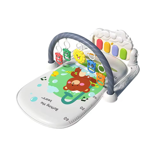 Joyous Baby Gym Puzzle Mat Educational Rack Baby Toys Music Play Mat with Piano JY-13