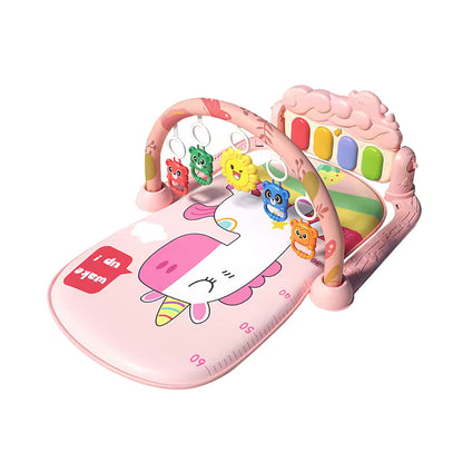 Joyous Baby Gym Puzzle Mat Educational Rack Baby Toys Music Play Mat with Piano JY-12