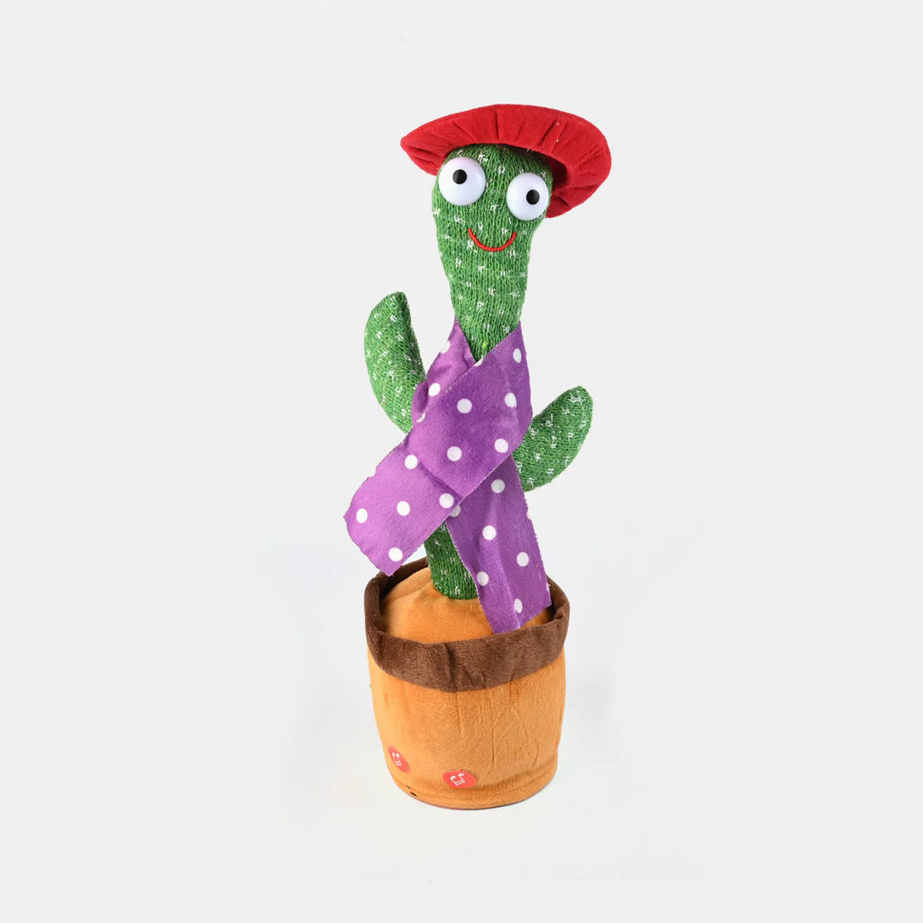 Dancing Talking Cactus Toy (Rechargeable)
