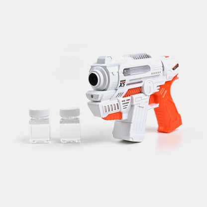 Bubble Gun X5 with Sound & Light – Electric Bubble Blaster for Kids