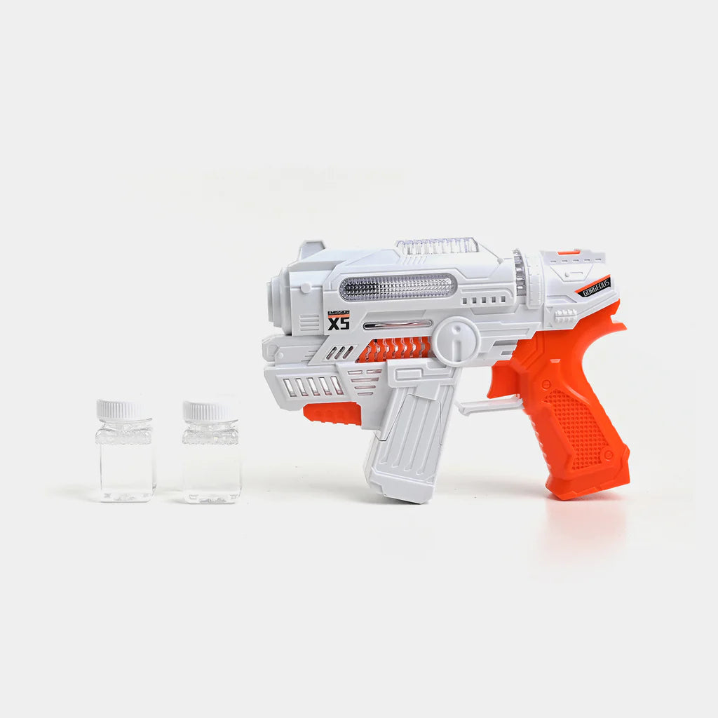 Bubble Gun X5 with Sound & Light – Electric Bubble Blaster for Kids