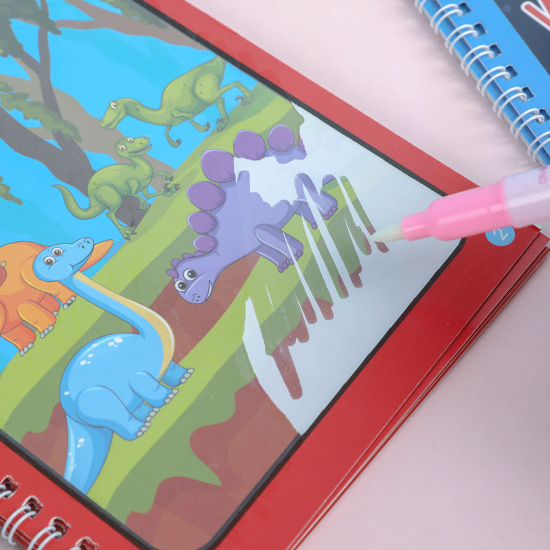 Magic Water Drawing Coloring Book