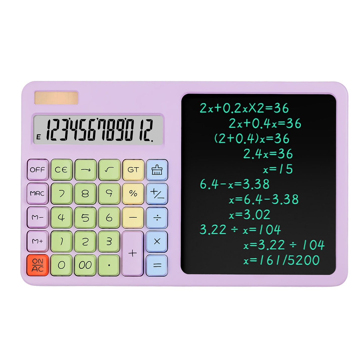 2-in-1 Calculator & Writing Tablet For Kids | Educational Toys