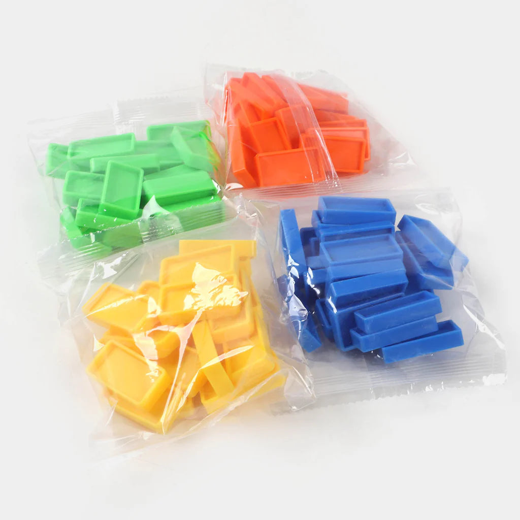 Automatic Domino Train Toy Set with Lights & Sounds