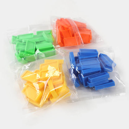 Automatic Domino Train Toy Set with Lights & Sounds