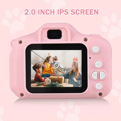 Kid's Mini Digital Camera with HD Video & Built-in Games