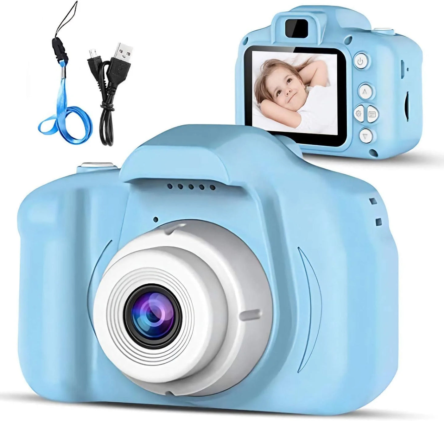 Kid's Mini Digital Camera with HD Video & Built-in Games
