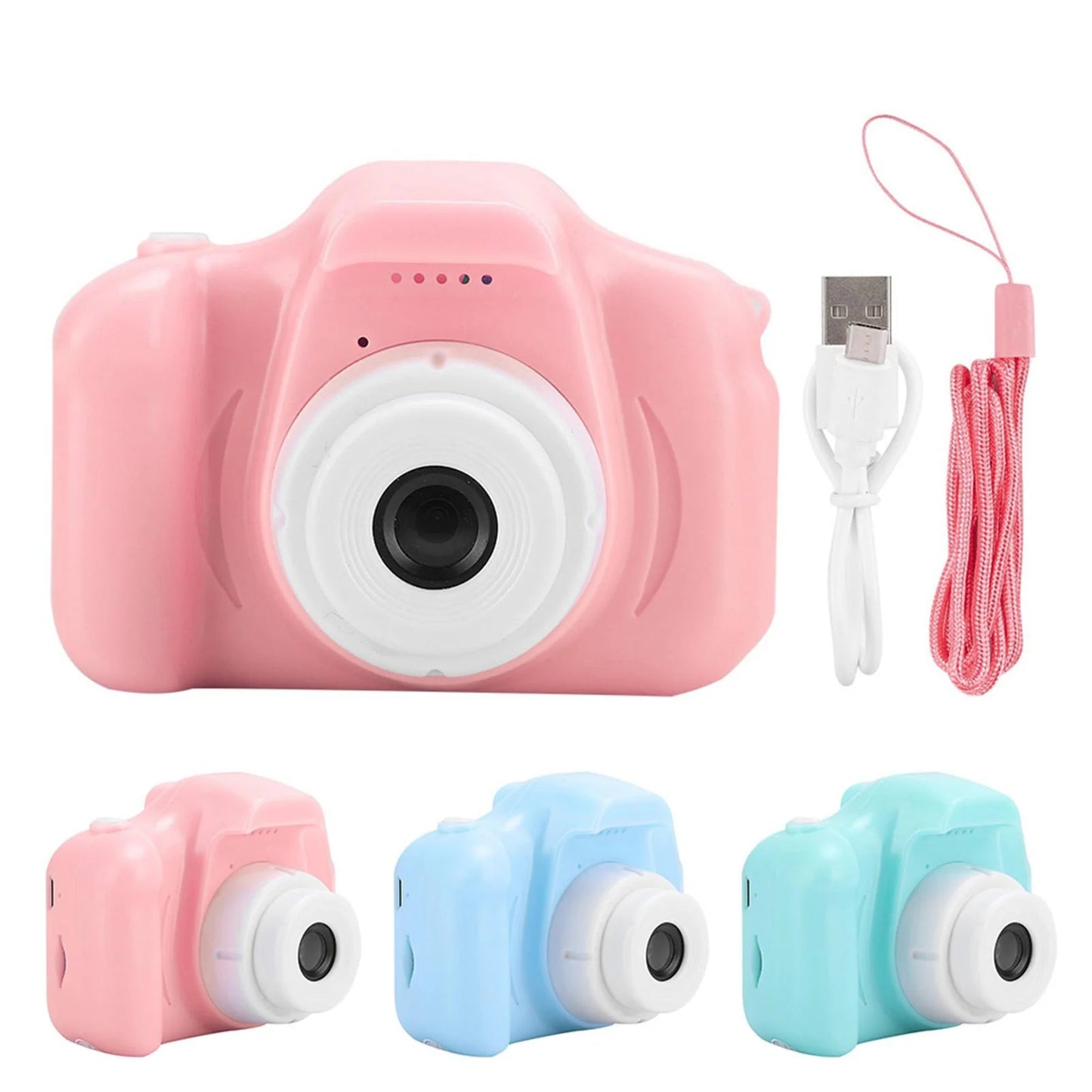 Kid's Mini Digital Camera with HD Video & Built-in Games
