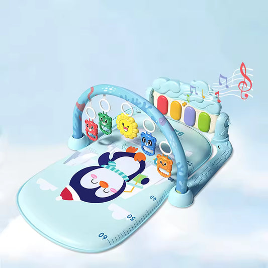 Joyous Baby Gym Puzzle Mat Educational Rack Baby Toys Music Play Mat with Piano JY-11