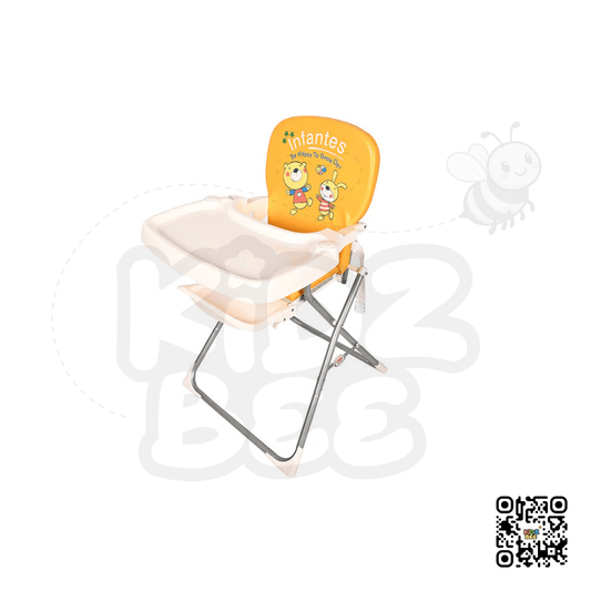Adjustable Baby Feeding Chair in Yellow - Kidz bee – Buy Online in Pakistan | Best Price