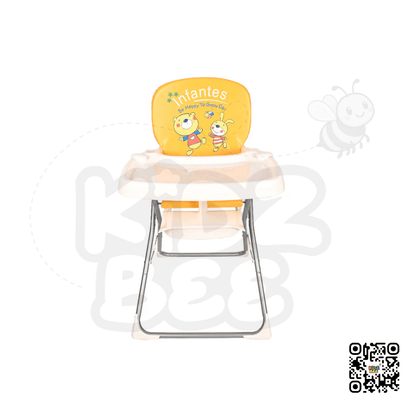 Adjustable Baby Feeding Chair in Yellow - Kidz bee – Buy Online in Pakistan | Best Price