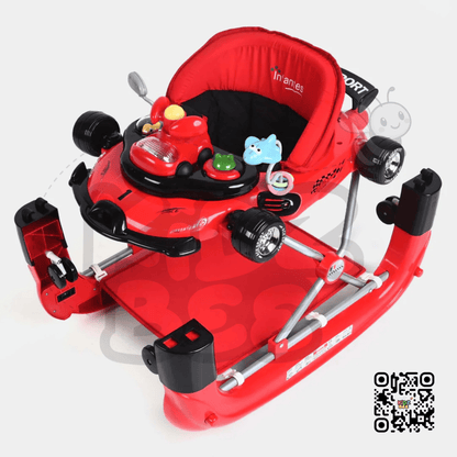 Adjustable, Foldable Walker with Play Tray & Support Seat - Kidz bee – Buy Online in Pakistan | Best Price