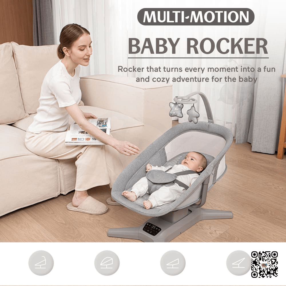 Auto Swing Mastela X Motion Baby Cradle - Kidz bee – Buy Online in Pakistan | Best Price