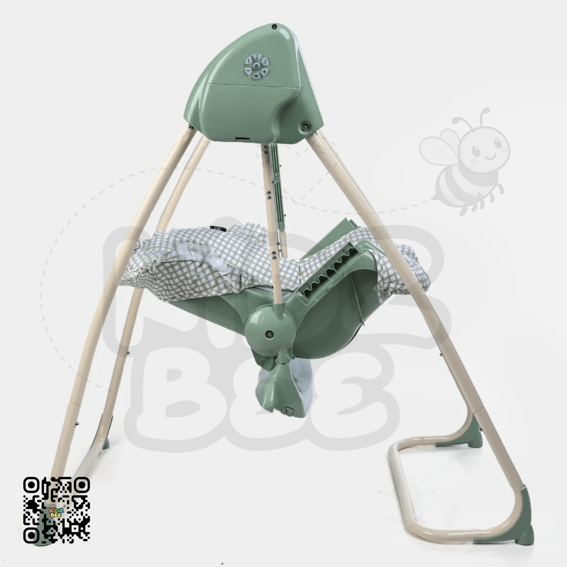 Auto‑Swing High Chair – 2‑in‑1 Baby Seat & Swing 5‑Point Harness - Kidz bee – Buy Online in Pakistan | Best Price