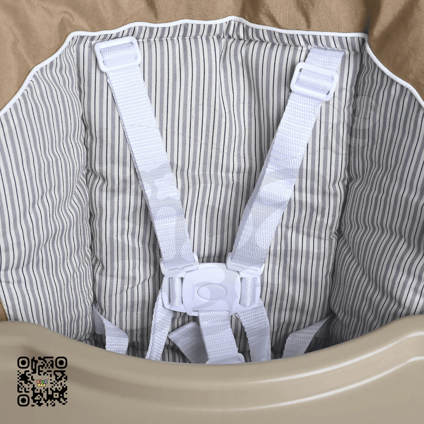 Auto‑Swing High Chair – 2‑in‑1 Baby Seat & Swing 5‑Point Harness - Kidz bee – Buy Online in Pakistan | Best Price