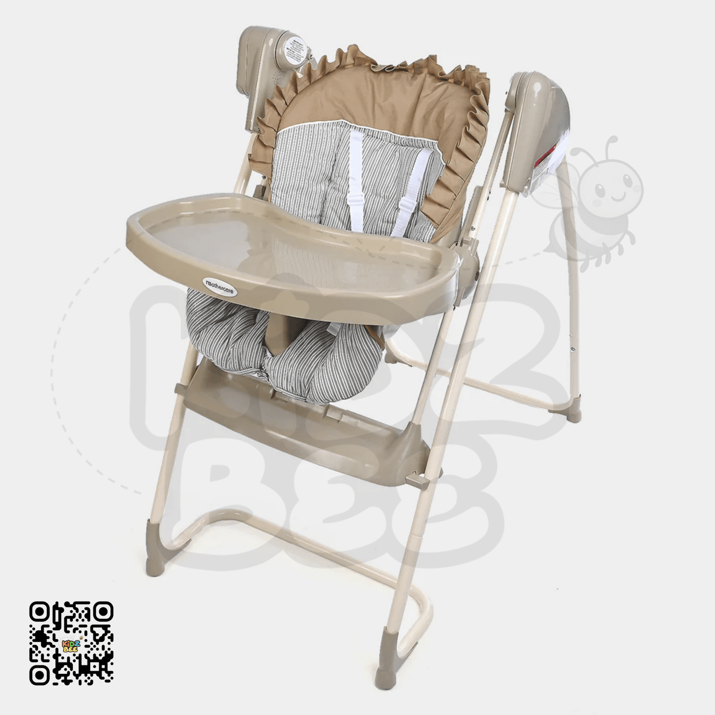 Auto‑Swing High Chair – 2‑in‑1 Baby Seat & Swing 5‑Point Harness - Kidz bee – Buy Online in Pakistan | Best Price